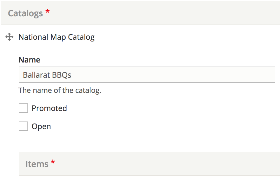 National Map Catalog