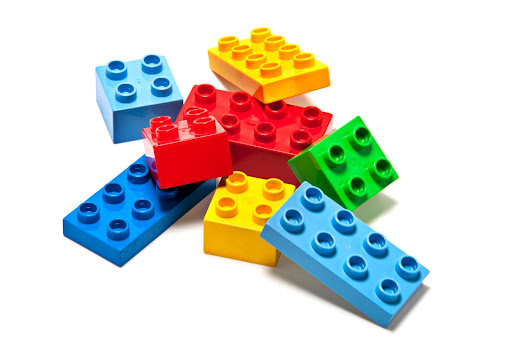 Pieces of lego