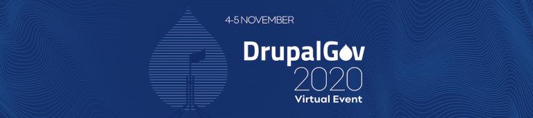 DrupalGov 2020 banner