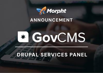 Morpht a GovCMS services panel supplier