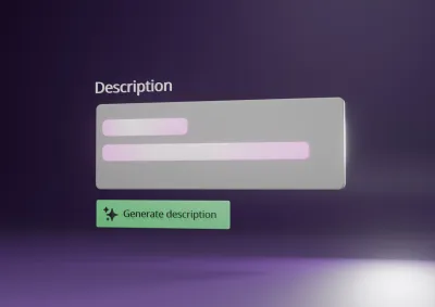 Generating description text with Drupal AI