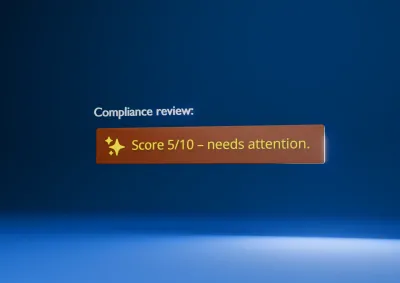 Compliance review score: 5/10