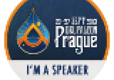 Drupal Prague speaker badge