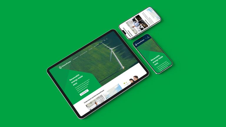 greenpower site on devices