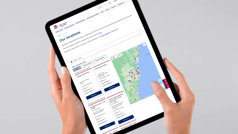 NSW TAG locations finder
