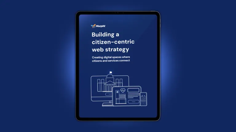 Building a citizen-centric web strategy cover