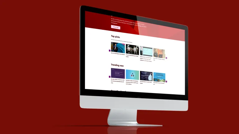 iMac showing Govflix Recommendation 