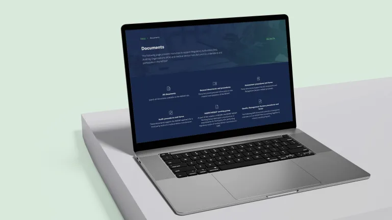 MDSAP documents landing page