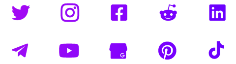 Ayrshare social icons