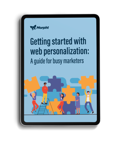 Getting started with web personalisation