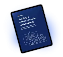 Building a citizen-centric web strategy cover