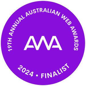 Australian Web Awards Finalist 2024