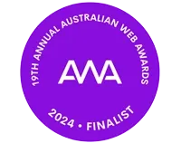 Australian Web Awards Finalist 2024