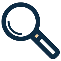 Magnifying glass icon