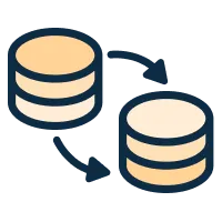 Database migration icon