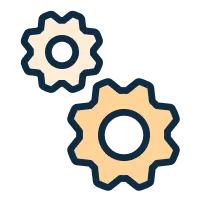 Setting cogs icon