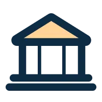 Government building icon