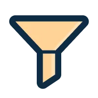 Funnel filter icon