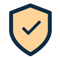 Shield with a checkmark icon