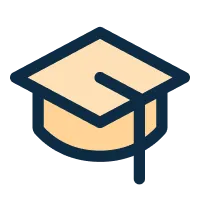 Graduation cap icon